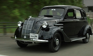 Jay Leno Drives First Toyota Ever, the 1936 AA