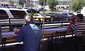 Jay Leno Drives His McLaren P1 to Lunch at a Local Chick-Fil-A