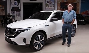 Jay Leno Drives a Mercedes EQC Ahead of Everybody Else in America