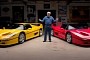 Jay Leno Drives One of the Rarest Ferrari F50s, Wants the Top To Come Down