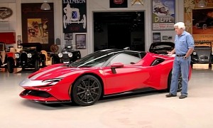 Jay Leno Drives the 2021 Ferrari SF90 Stradale, Is Blown Away by the Performance