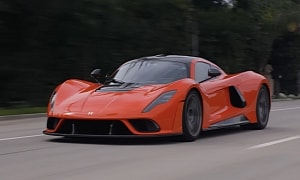 Jay Leno Drives the Insane 1,800-HP Venom F5 Roadster, Screams and Grins All the Way