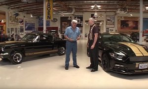Jay Leno Drives the Old-School Ford Mustang Shelby GT350-H
