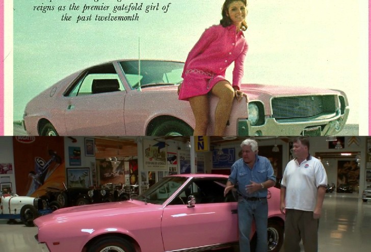 Jay Leno Drives the Pink 1968 AMC Playmate of the Year AMX