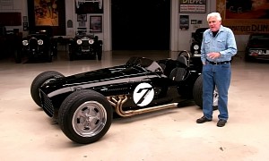 Jay Leno Drives the Troy Indy Special, a Tribute to the Super-Cool 1959 Troy Roadster