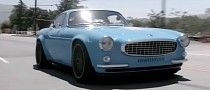 Jay Leno Drives Volvo P1800 Cyan, Confesses It Reminds Him of His '63 Porsche 356 Carrera