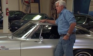 Jay Leno Driving His 1963 Corvette Stingray: Most Exciting American Car