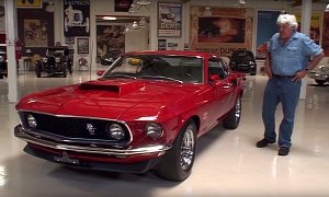 Jay Leno Enjoys Life In the Fast Lane By Driving a 1969 Ford Mustang Boss 429