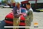 Jay Leno Gifts Wounded Veteran a Dodge Challenger Hellcat