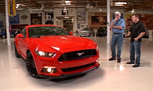 Jay Leno Has a Closer Look at the 2015 Ford Mustang