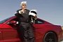 Jay Leno Does Donuts in Ford Mustang to Thank His 1 Million Fans