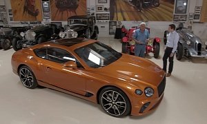 Jay Leno Is Impressed By the Comfortable 2020 Bentley Continental GT V8