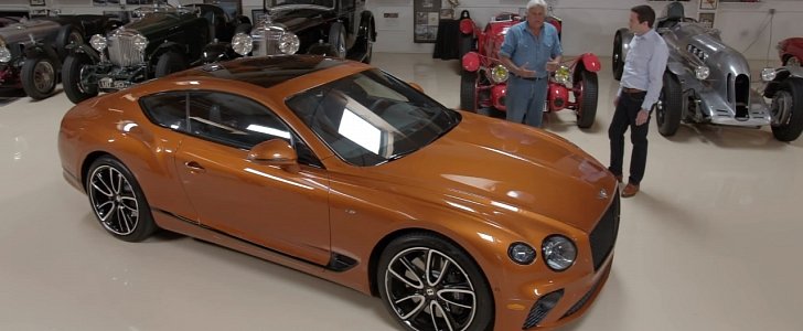 Bentley Continental GT V8 at Jay Leno's Garage