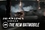 Jay Leno Is the "Denim Knight", Drives New Batmobile in California