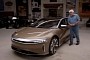 Jay Leno Marvels at How Fast and Comfortable the 2022 Lucid Air Dream Edition Is