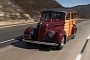 Jay Leno Reviews a 1937 Ford Woodie Restomod
