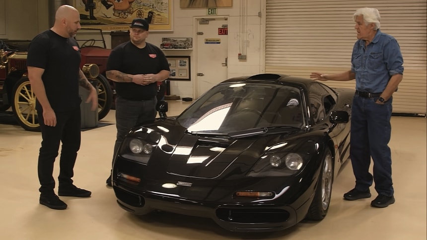 Jay Leno's McLaren F1 is finally getting a detailing