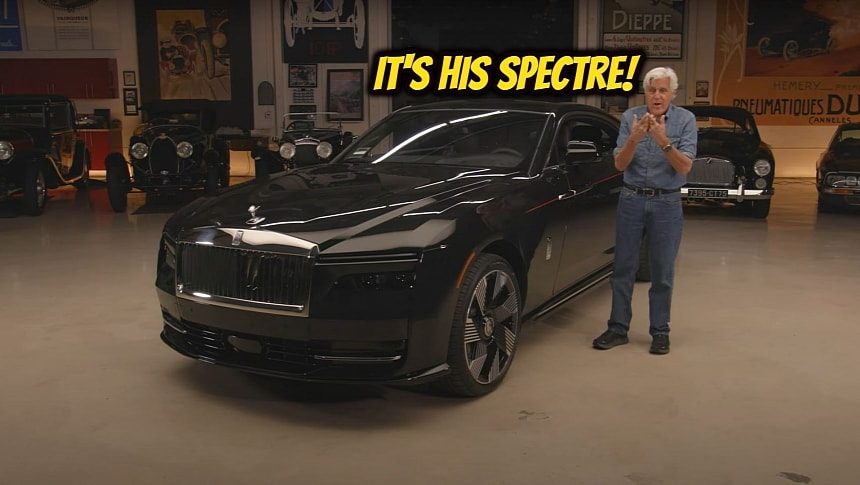 Jay Leno and His Rolls-Royce Spectre