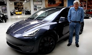 Jay Leno Seems Completely Sold on Teslas in Half-Hour Model Y Test Drive