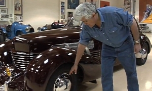 Jay Leno Shows Off His 1937 Cord 810/812 Sedan
