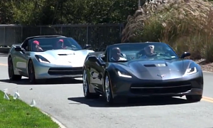 Jay Leno Spotted in a Corvette Stingray Convertible