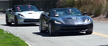 Jay Leno Spotted in a Corvette Stingray Convertible