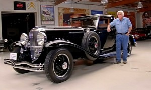 Jay Leno Takes Over the Streets of LA in a Duesenberg, Leaves Fire Incident Behind