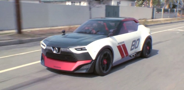 Nissan IDx Nismo Concept actually being driven
