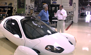Jay Leno Tries Out the Aptera EV