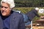 Jay Leno Uses His Muscles to Save Rick Springfield's Corvette From Runaway Lexus