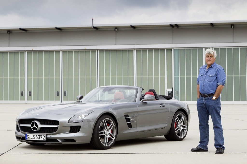 Jay Leno and the new SLS AMG Roadste