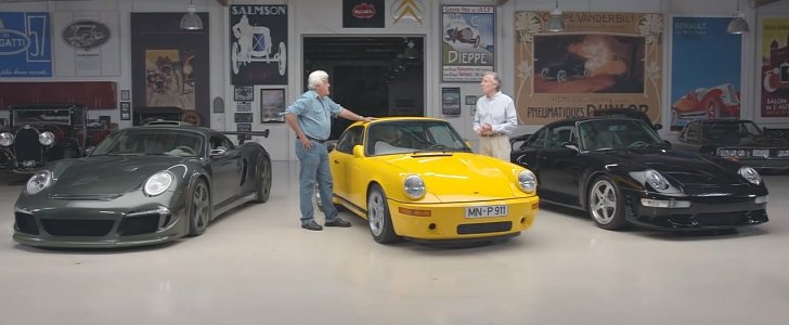 Jay Leno’s Garage Welcomes Three Generations Of the RUF CTR
