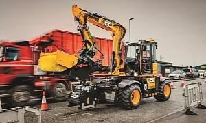 JCB’s New PotholePro Can Repair a Pothole in Under 8 Minutes