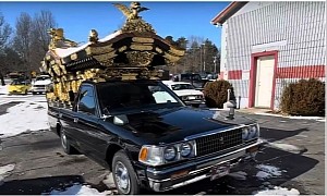 JDM Fans, This 1988 Toyota Crown Hearse Could Be the Ideal Last Ride