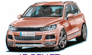 JE Design Previews 2011 Volkswagen Touareg Tuning Kit