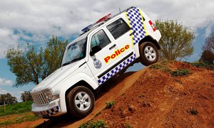 Jeep Cherokee Becomes a Police Car