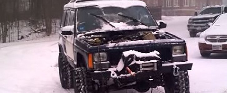 Jeep Cherokee Gets Lexus V8