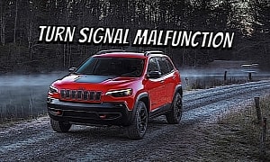 Jeep Cherokee Turn Signal Malfunction Prompts Recall, 12K Vehicles Affected