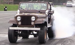 Jeep CJ-7 Sleeper Aims for a 10s Quarter Mile, Can Still Do Offroading