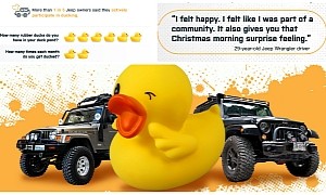Jeep Ducking Is Still a Popular, Cutest Trend Within the Tight-Knit Jeep Community