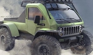 Jeep Forward Control Revival Looks Like Electric Truck Perfection