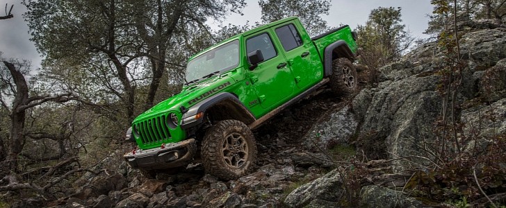 2021 Jeep Gladiator Rubicon in Gecko Green