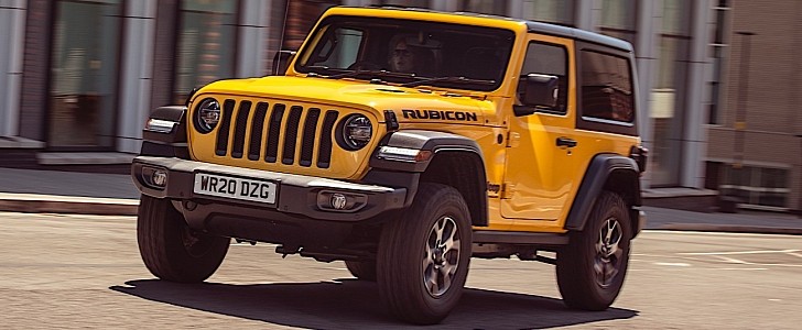 Free Jeep Wrangler colors available in the UK