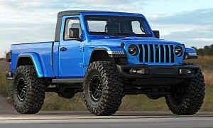 Jeep Gladiator Has Perfect Single-Cab Proportions, Looks More Utilitarian Than Ever
