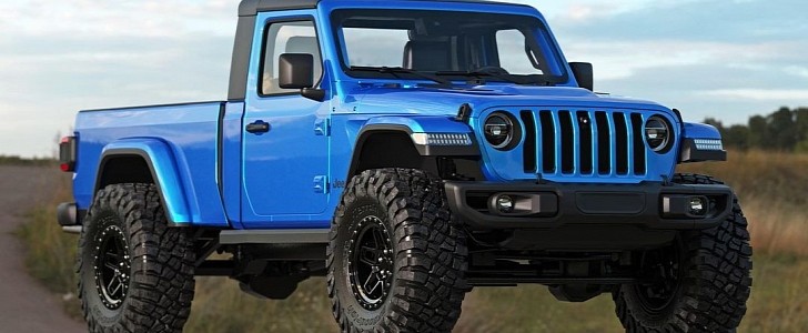 Jeep Gladiator Has Perfect Single-Cab Proportions, Looks More Utilitarian  Than Ever - autoevolution