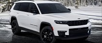 Jeep Grand Cherokee L Drops by 2022 Chicago Auto Show Wearing Limited Black Package