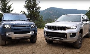 Jeep Grand Cherokee L Vs Land Rover Defender Thorough Comparison Cuts Deep