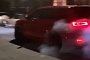 Jeep Grand Cherokee SRT with Trackhawk Gear Does Monster Burnout
