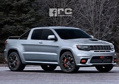 Jeep Grand Cherokee Trackhawk Pickup Rendered as the Truck from Hell