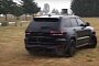 Jeep Grand Cherokee Trackhawk Plowing the Field Sounds Brutal